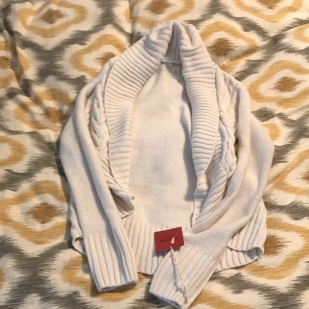 Cream cardigan nwt